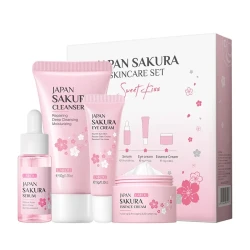 Skin Care Set 4-piece Set Cleansing Eye Cream Face Cream