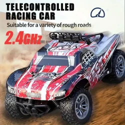 2.4G Remote Control Car, 1:20 Off-road Vehicle, Suitable For All-terrain RC Racing Toys, Electric Remote Control Toy Car, As Halloween, Christmas Gifts Carnival