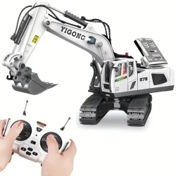 11 Channel Remote Control Excavator Toy