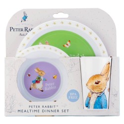 Peter Rabbit Mealtime Dinner Set