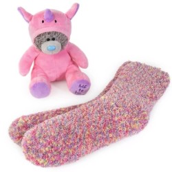 Unicorn Plush & Socks Set