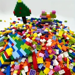 1000pcs Classic Creative Building Blocks, Educational Fun DIY Assembly Toys, Birthday Gifts Christmas Halloween Gift