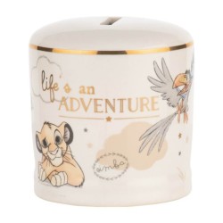 Simba : Money Bank Ceramic 'Life's An Adventure'