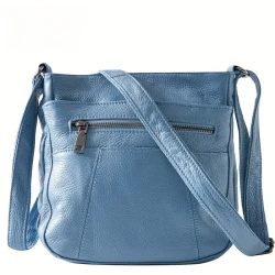 Genuine Leather Crossbody Bag