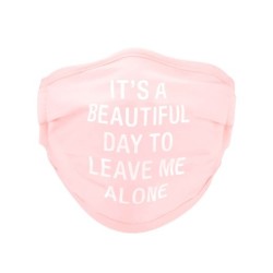 Face Mask: Beautiful Day (Pink)