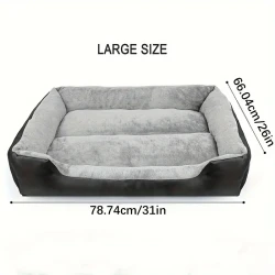 Cozy Four Seasons Dog House Bed