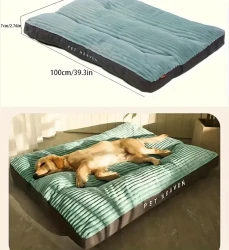 Pet Heaven Rectangular Dog Bed Mat