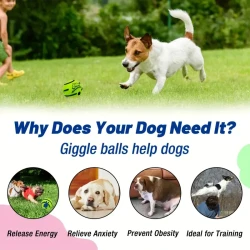 Pet Interactive Giggle Ball Toy