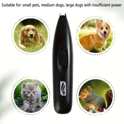 Ultra-Quiet Pet Hair and Nail Trimmer