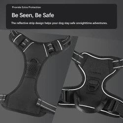 3pcs Escape-Proof Dog Harness