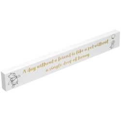 Disney Collectible Desk Plaque : Winnie The Pooh