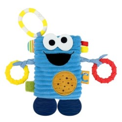 Sesame Street Cookie Monster Tug & Tag Toy