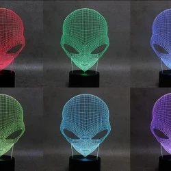 3D Desk Lamp LED Night Light