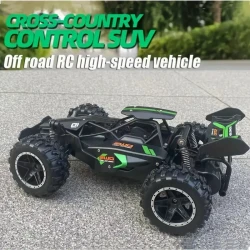 2.4G 1:18 High-speed Off-road Remote Control Car, Drifting 15KM/H To Adapt To Various Road Sections, Anti-collision Settings Rubber Big Tires Racing Car Toy