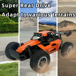 Alloy Rock Climbing Car, All Terrain RC Car, High Speed Remote Control Car With 2.4 GHz Remote Control, 2WD Electric Vehicle Off-Road Truck Halloween Christmas Gift