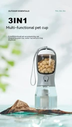 Dog Water Cup Drinking Food Garbage Bag