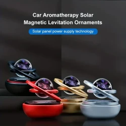 Solar Rotating Car Air Freshener Perfume Diffuser