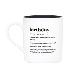 Defined Birthday Mug