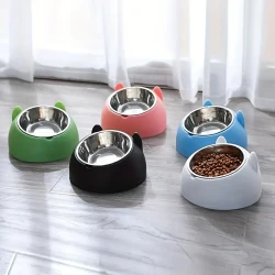 100ml Tilted Cat Feeder Bowl