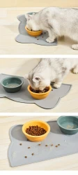 Ultra-Thin Waterproof Pet Feeding Mat