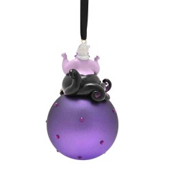 Disney Christmas: Ursula on Glass Bauble