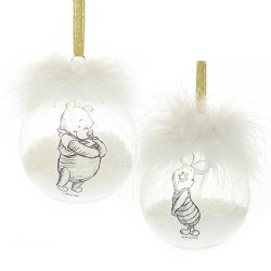 Collectible Christmas Bauble set: Pooh & Piglet