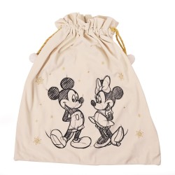 Collectible Christmas Sack: Mickey & Minnie Mouse