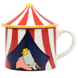 Disney Shaped Mug With Lid : Dumbo Circus