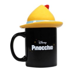 Disney Shaped Mug With Lid : Pinocchio