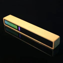 Solid Wood Bluetooth RGB Music Rhythm Light