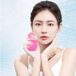 Cosmetics Ice Compression Silicone Ice Tray Facial Massage