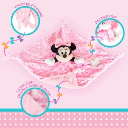 Minnie Mouse Knotted Snuggle Blanket