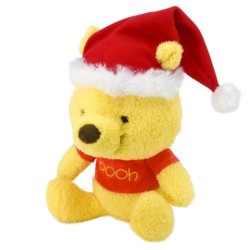 Winnie The Pooh With Santa Hat