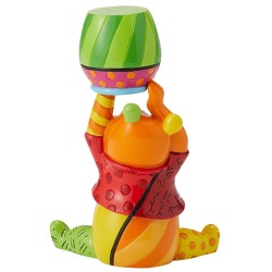 Winnie The Pooh With Pot Figurine - Mini