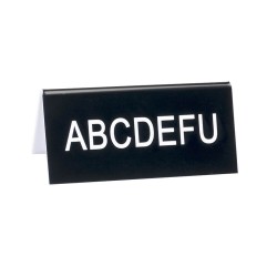 Say What ABCDEFU Desk Sign - Small