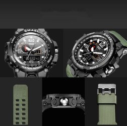 Men's Army Style Watch Waterproof Electronic Sports