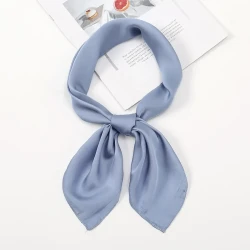 Simple And Versatile Satin Plain Handkerchief