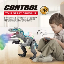 Remote Control Dinosaur Spray Electric Toy