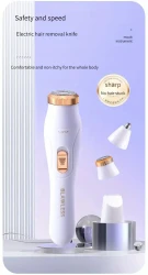 3-in-1 Electric Hair Removal Kit For Women