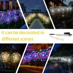 8 Lighting Modes For Outdoor Solar LED Lights