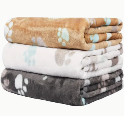 3 Pack Blankets For Dogs,