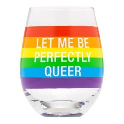 Wine Glass: Perfectly Queer (Pride)