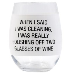 Wine Glass: Polishing Off