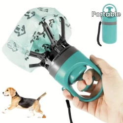 Portable Outdoor Pet Poop Picker Shovel with Poop Dispenser