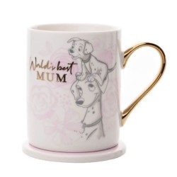 Mug & Coaster Set : 101 Dalmatians - Mum