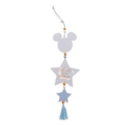 Hanging Plaque : Mickey Mouse Love You To The Moon