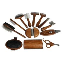 Pet Comb Solid Wood Antique Hair Remover