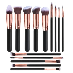 Celebrity 14 Black Makeup Brushes