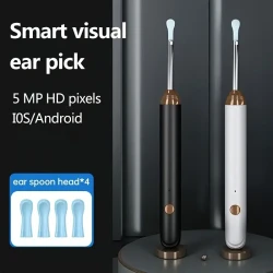 Ear Wax Removal Tool with Camera - 8-Piece Ear Cleaner Set