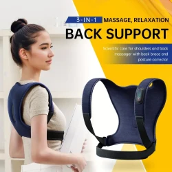 Multi-Functional Heating Back and Shoulder Massager - Posture Corrector